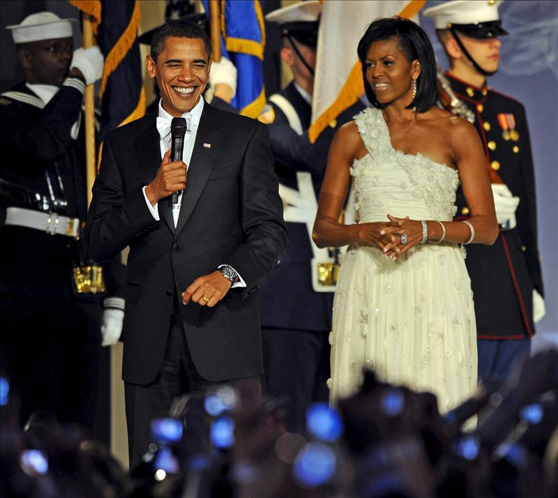 Michelle y sus hijas, el mejor apoyo de Obama