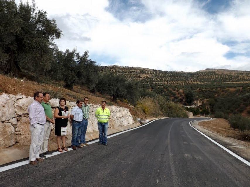 Diputación invierte más de 328.000 euros en las obras de emergencia de dos carreteras de Sierra Mágina