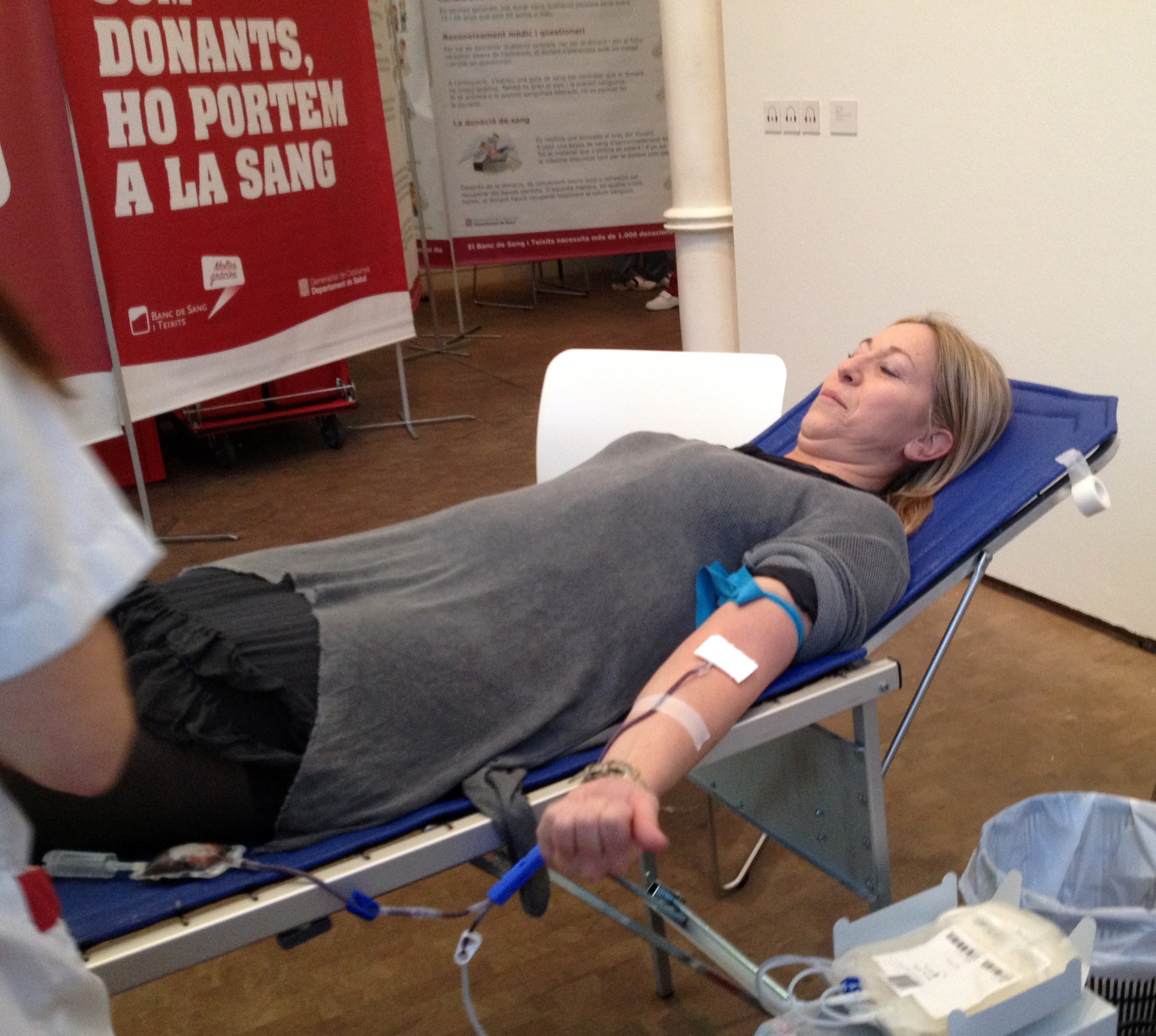 Munté llama a participar en la campaña 2.0 de donación de sangre para recuperar las reservas