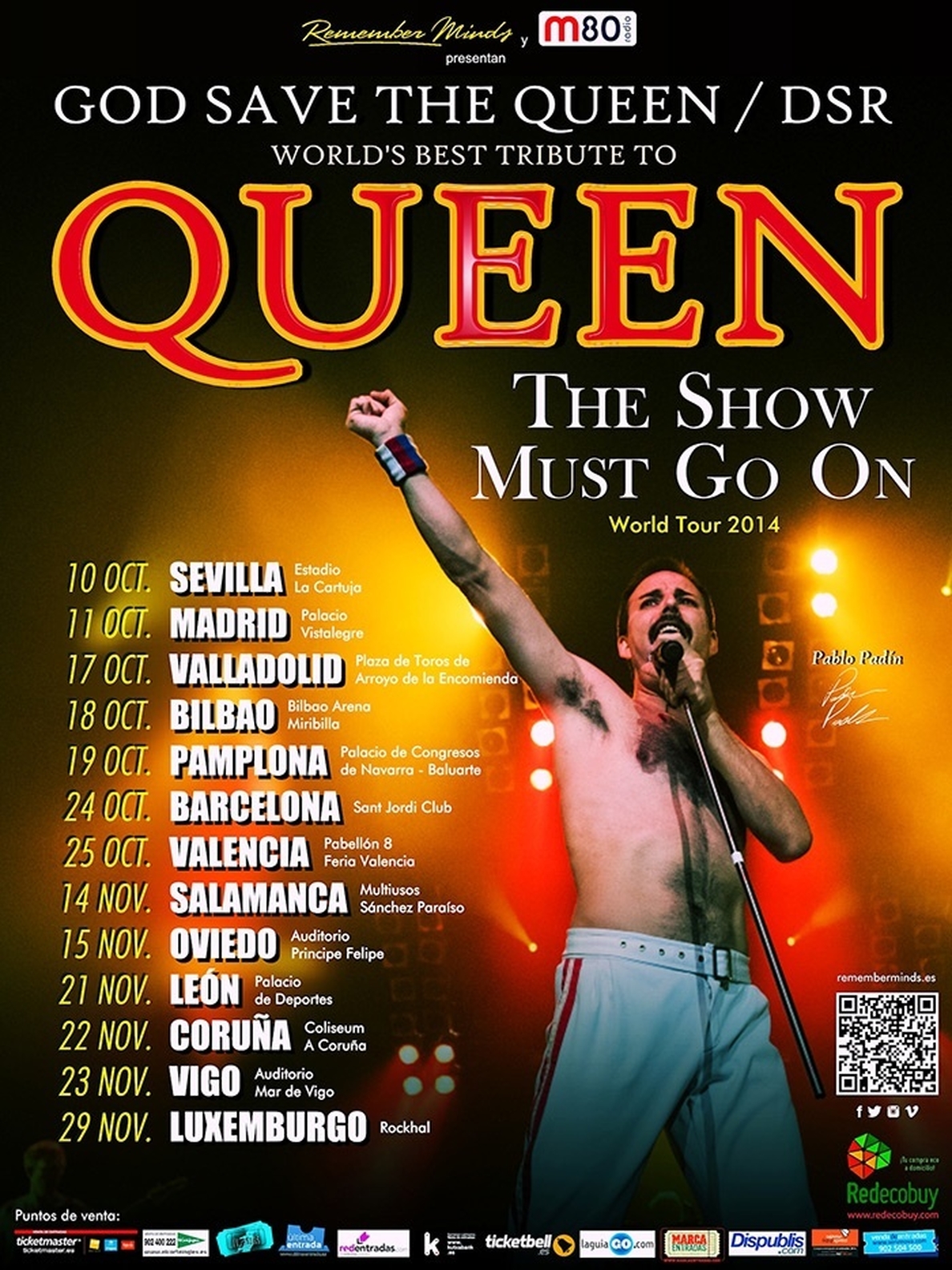 God Save the Queen, banda tributo a Queen, vuelve a España para ofrecer una docena de conciertos