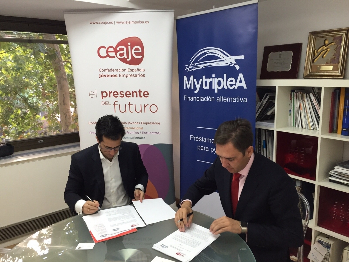 Los jóvenes empresarios de Ceaje podrán financiarse a través de la plataforma de préstamos »online» MytripleA