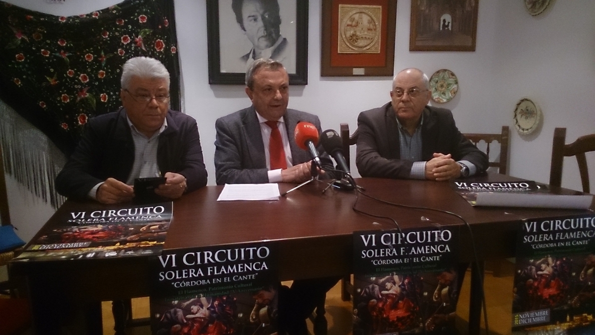 El VI Circuito »Solera Flamenca» recorrerá con 14 recitales las peñas de la provincia