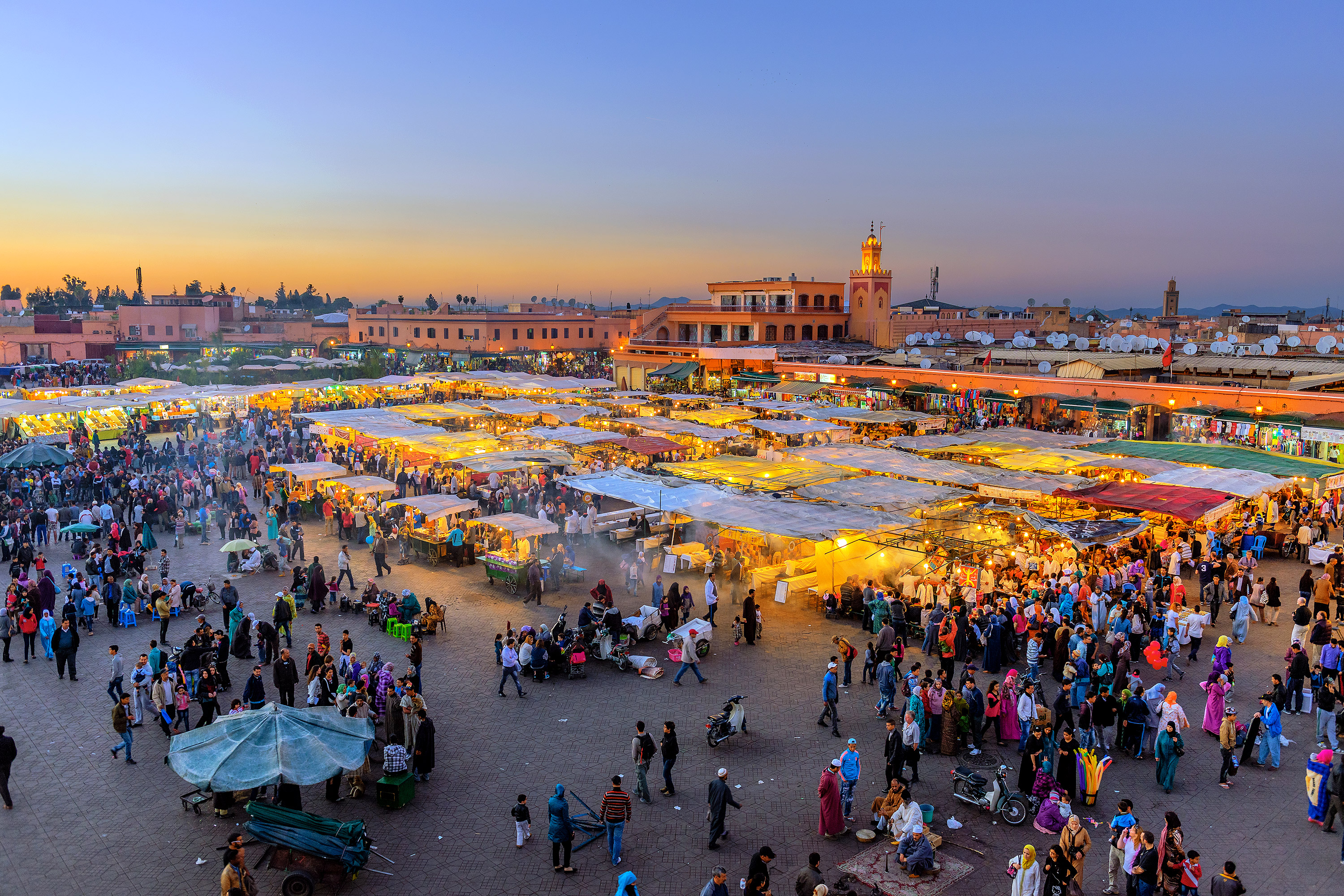 Que Hora Es En Marrakech