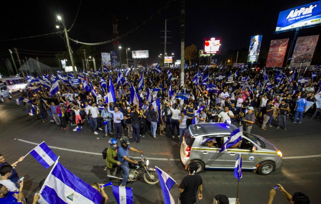 Suben a 42 los muertos en las protestas de Nicaragua y hay desplazamiento forzado