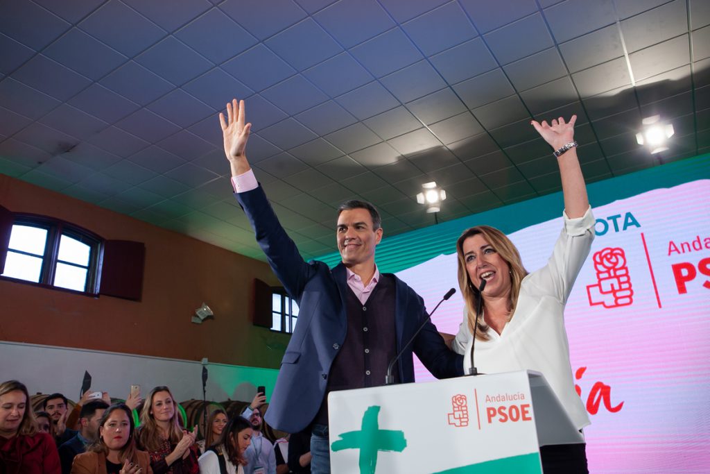 Pedro Sánchez volverá a participar el próximo martes junto a Susana Díaz en la campaña en un mitin en Marbella