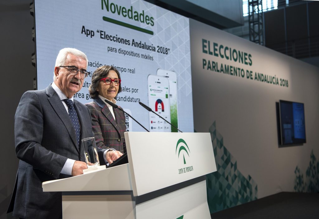 La Junta de Andalucía cifra el coste de las elecciones autonómicas en 10,8 millones, un millón menos que en 2015