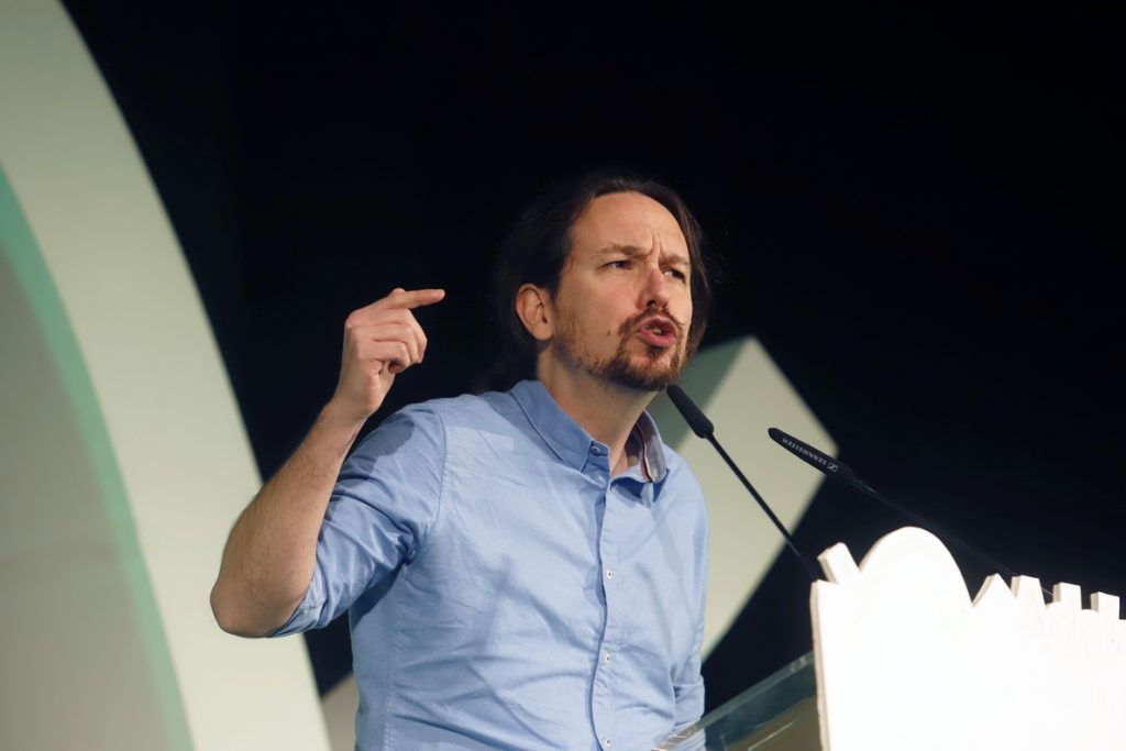 Pablo Iglesias decreta «alerta antifascista» y llama a la movilización contra los «postfranquistas» de Vox