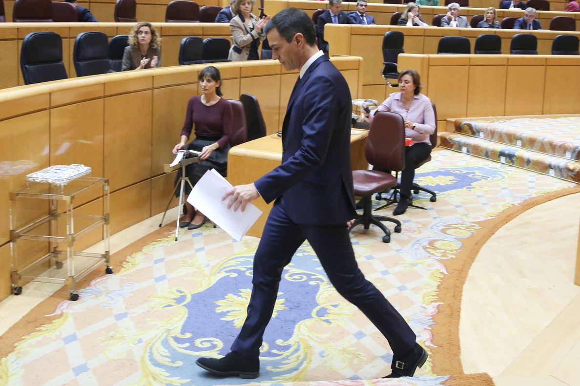 El Pp Pide A Los Letrados Del Senado Un Informe Sobre La Comparecencia De Sánchez En La Cámara 