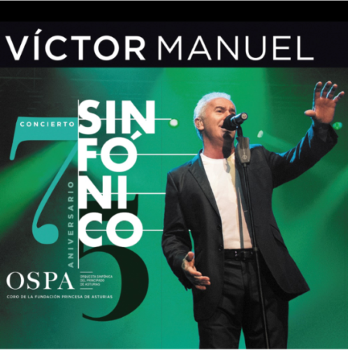 Víctor Manuel publica este viernes «Soy un corazón tendido al sol», anticipo del álbum del concierto sinfónico